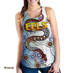 Parramatta Women Racerback Tank Eels Simple Indigenous