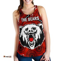 North Sydney Women's Racerback Tank The Bears Indigenous
