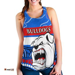 Bulldogs Indigenous Women Racerback Tank Western Football