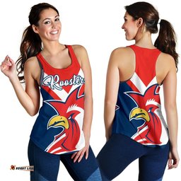 Australia Roosters Women Racerback Tank Rugby