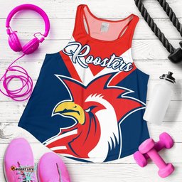Australia Roosters Women Racerback Tank Rugby