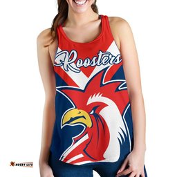 Australia Roosters Women Racerback Tank Rugby