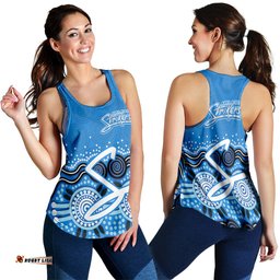 Adelaide Strikers Women Tank Top Aboriginal Style Of Dot