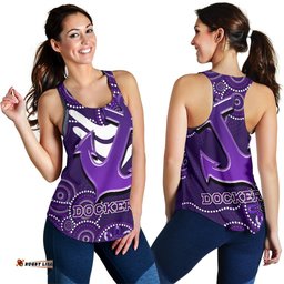 Fremantle Racerback Tank Dockers Indigenous