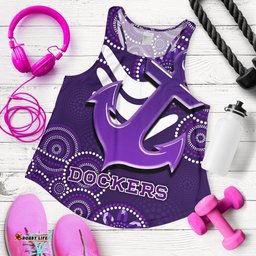 Fremantle Racerback Tank Dockers Indigenous