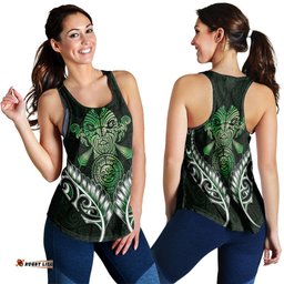 New Zealand Silver Fern Women Tank Top Green