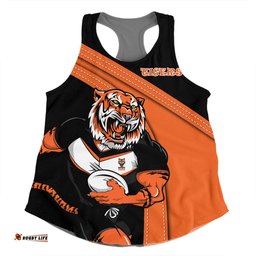 Wests Tigers Women Racerback Singlet Custom Team Of Us Die Hard Fan Supporters