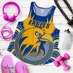 Eagles Women Racerback Tank West Coast Mix Indigenous