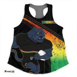 Penrith Panthers Women Racerback Singlet Custom Team Of Us Die Hard Fan Supporters