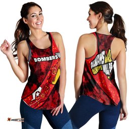 Bombers NAIDOC Week Women's Racerback Tank Essendon Aboriginal Special Version