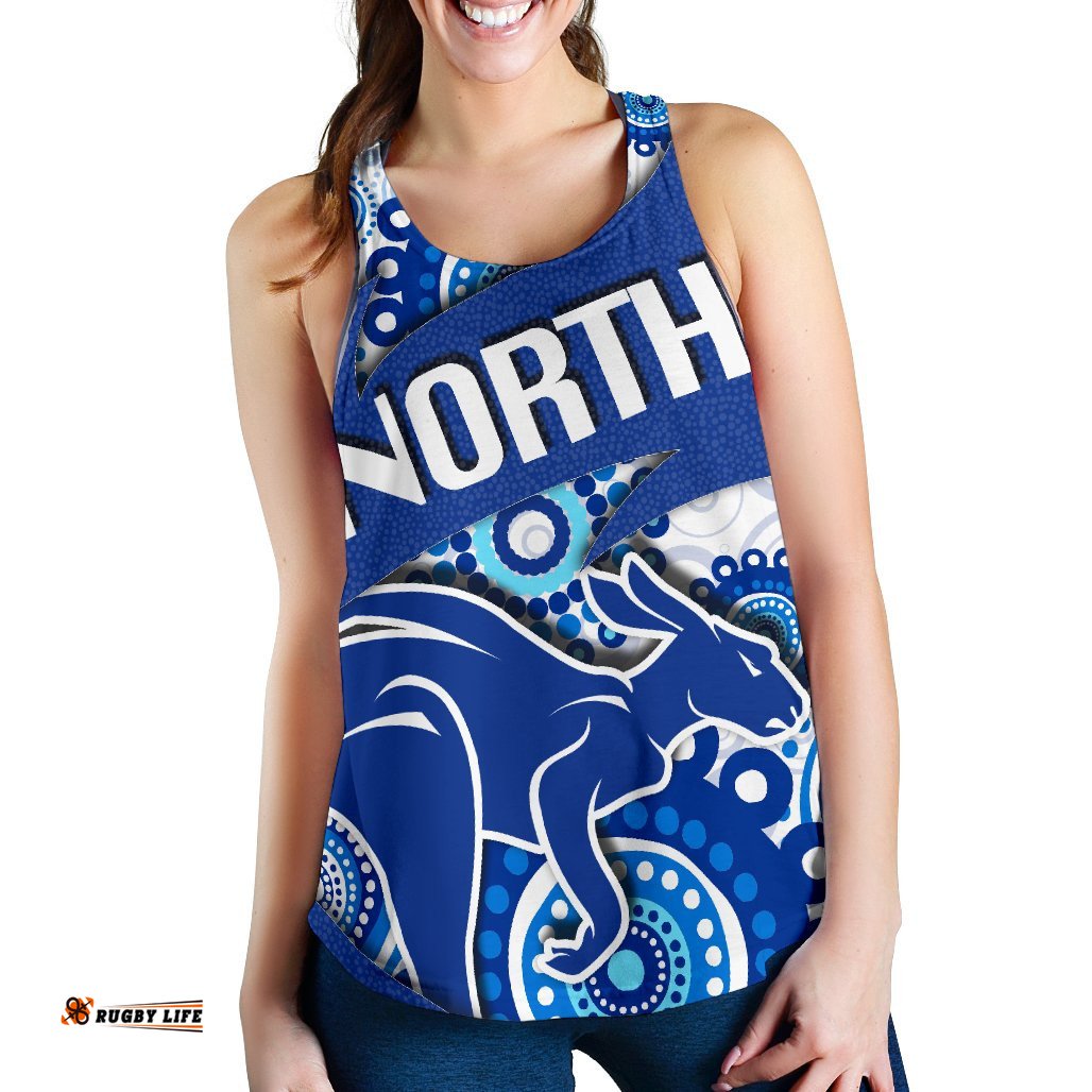 Melbourne Women Racerback Tank North Aboriginal