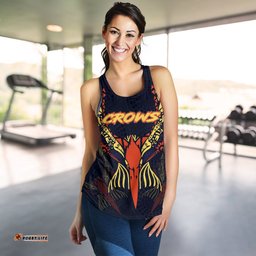 Adelaide Women Racerback Tank Simple Indigenous Crows