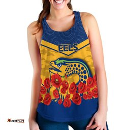Eels Anzac Women Men Tank Top Indigenous Art