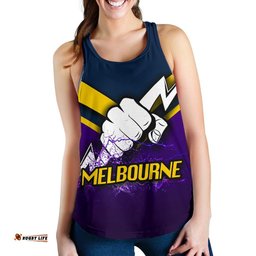 Melbourne Women's Racerback Tank Thunder