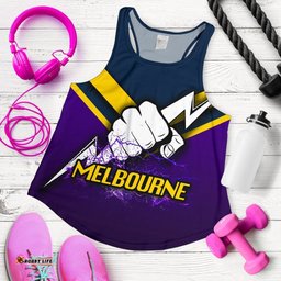 Melbourne Women's Racerback Tank Thunder