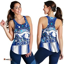 Melbourne Women Racerback Tank Indigenous North Kangaroos