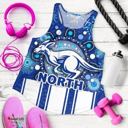 Melbourne Women Racerback Tank Indigenous North Kangaroos