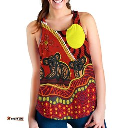 Aboriginal Koala Painting Women Tank Top