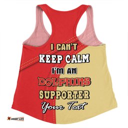 Redcliffe Dolphins Women Racerback Singlet Custom Team Of Us Die Hard Fan Supporters