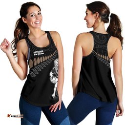 New Zealand Tank Top Rugby Warrior Women