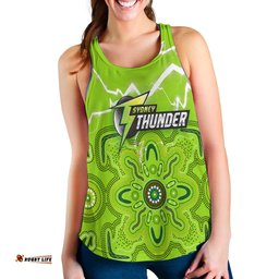 Sydney Thunder Women Tank Top Aboriginal Style Of Dot