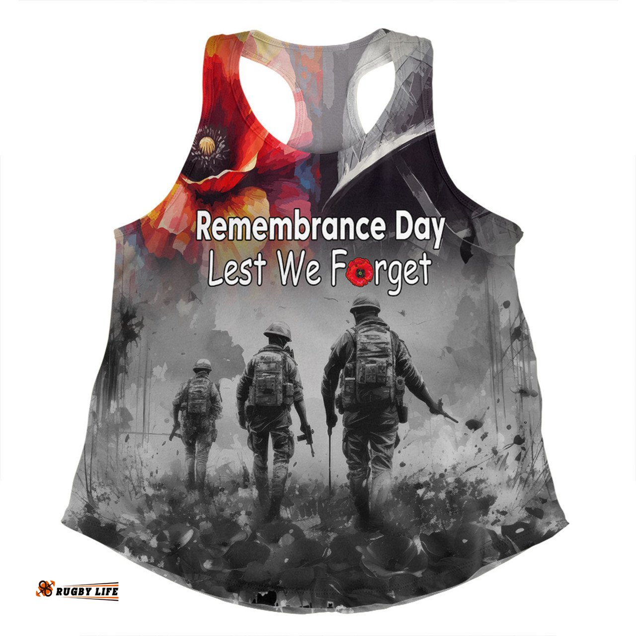 Australia Anzac Day Custom Women Racerback Singlet - Thank You For The Risks You Take Women Racerback Singlet
