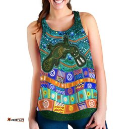 Aboriginal Platypus Painting Women Tank Top