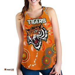 Naidoc Wests Tigers Women Racerback Tank Aboriginal