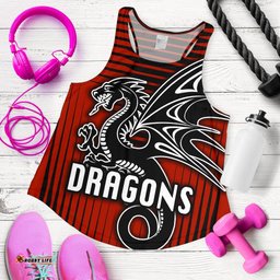 St. George Dragons Women Racerback Tank Unique
