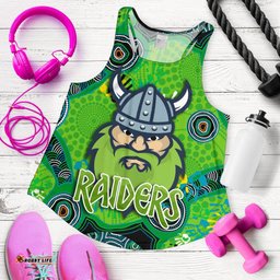 Canberra Women Racerback Tank Raiders Viking Indigenous
