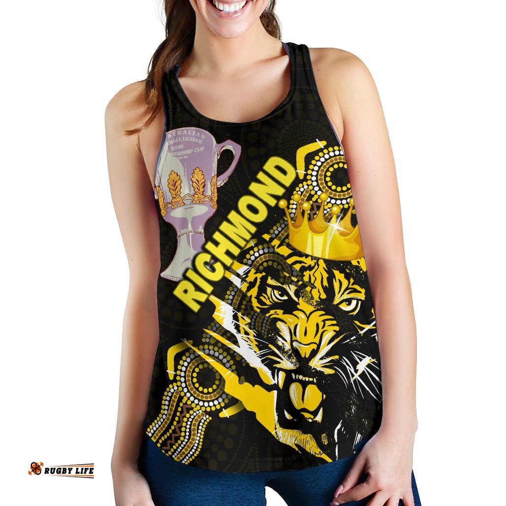 Richmond Premier Women Racerback Tank Power Tigers Indigenous