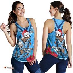 Cockroaches  Women Racerback Tank - Custom Aboriginal Inspired Christmas Vibes