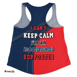Sydney Roosters Women Racerback Singlet Custom Team Of Us Die Hard Fan Supporters