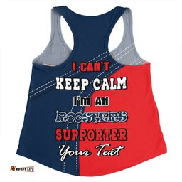 Sydney Roosters Women Racerback Singlet Custom Team Of Us Die Hard Fan Supporters