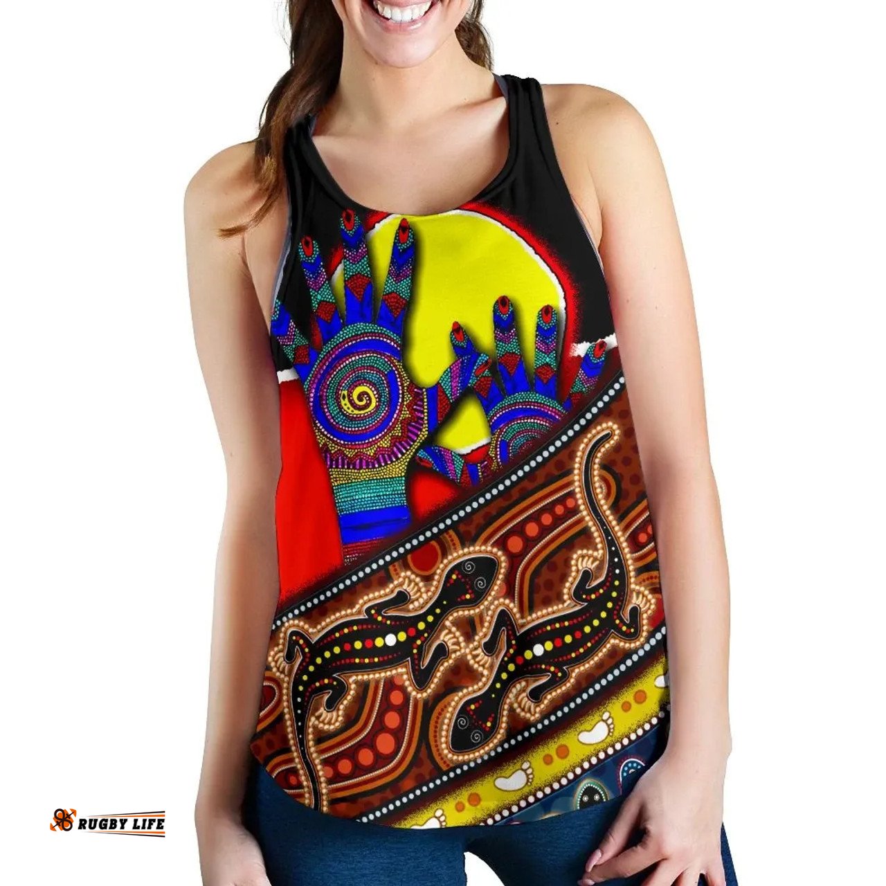 Australia Women Racerback Tank - Australians Together