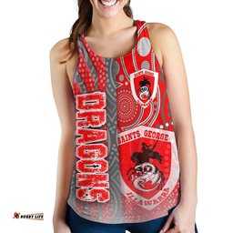 Vibe Hoodie Clothing St. George Illawarra Dragons Sporty Style Racerback Tank