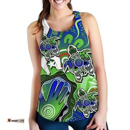 Aboriginal NAIDOC Turtle Women Tank Top Torres Strait Islander