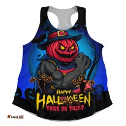 Amazing Aussie Adelaide Crows Dark Pumpkin Halloween Spirit Women Tank Top