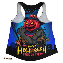 Amazing Aussie Adelaide Crows Dark Pumpkin Halloween Spirit Women Tank Top