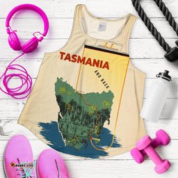 Australia Racerback Tank Tasmania Women Top Tank