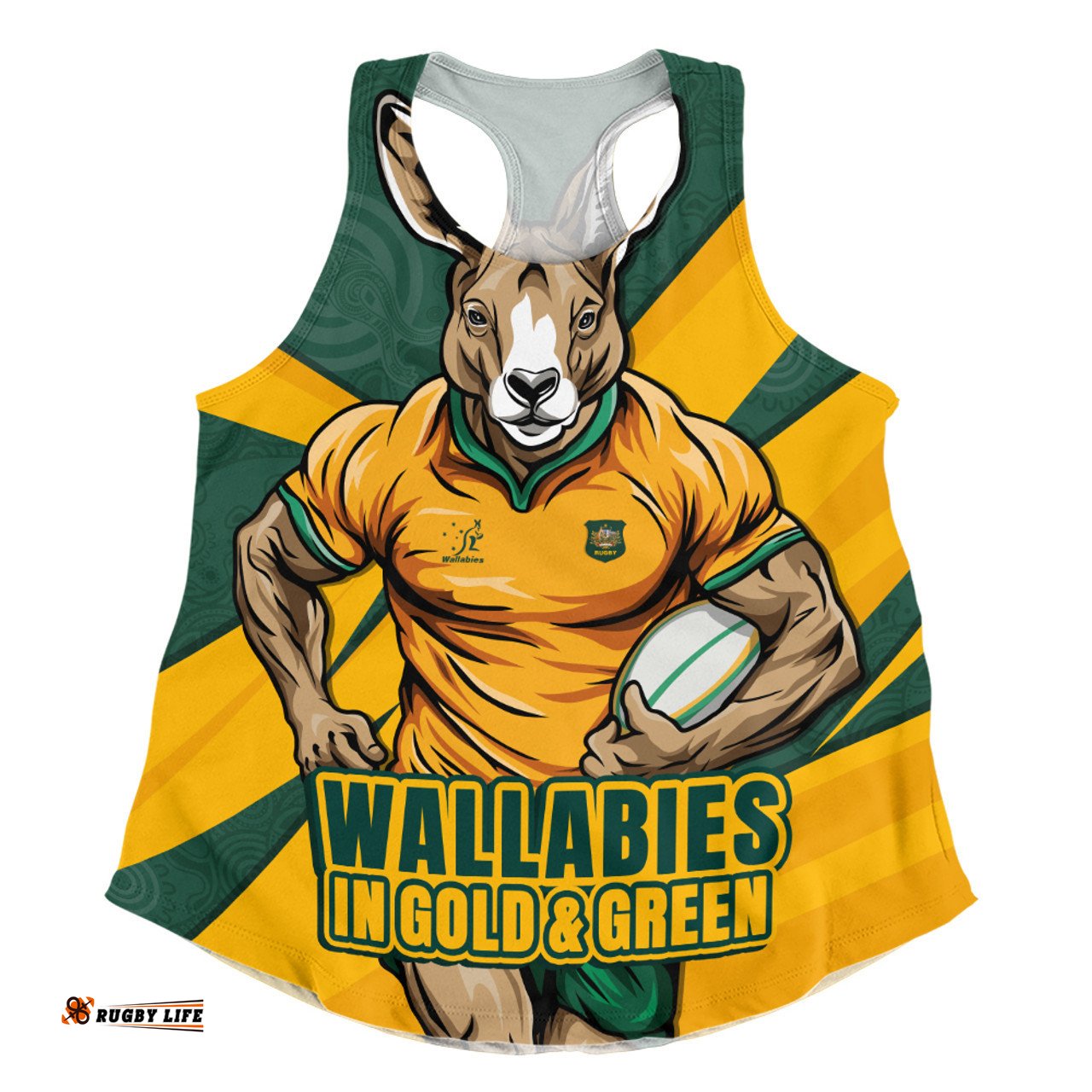 Amazing Aussie Aussie Wallabies Aboriginal Strength Wear Wallabies Rugby Edition Women Tank Top