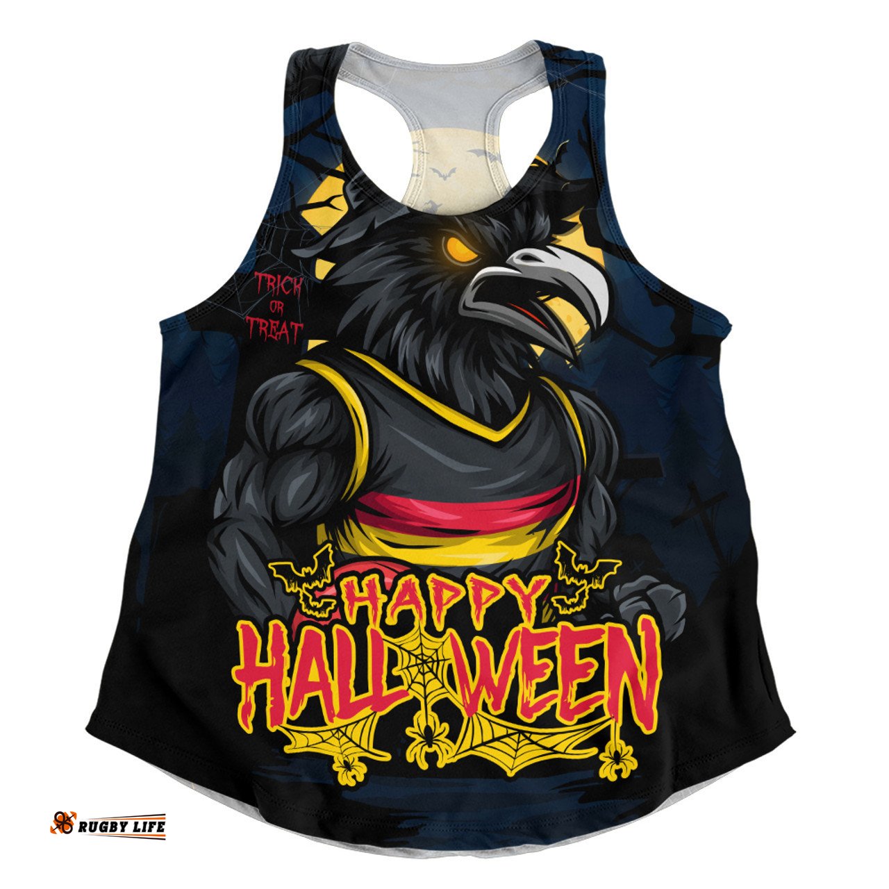 Amazing Aussie Adelaide Crows Full Moon Fever Halloween Supporter Women Tank Top