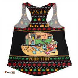 Amazing Aussie Australia Christmas Custom Aussie Christmas Merry Campers Women Tank Top