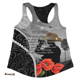 Amazing Aussie Australia Anzac Day Custom Australia And New Zealand Warriors Honour The Fallen Lest We Forget Women Tank Top