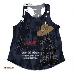 Amazing Aussie Australia Anzac Day Anzac Day The Australian Army Women Tank Top