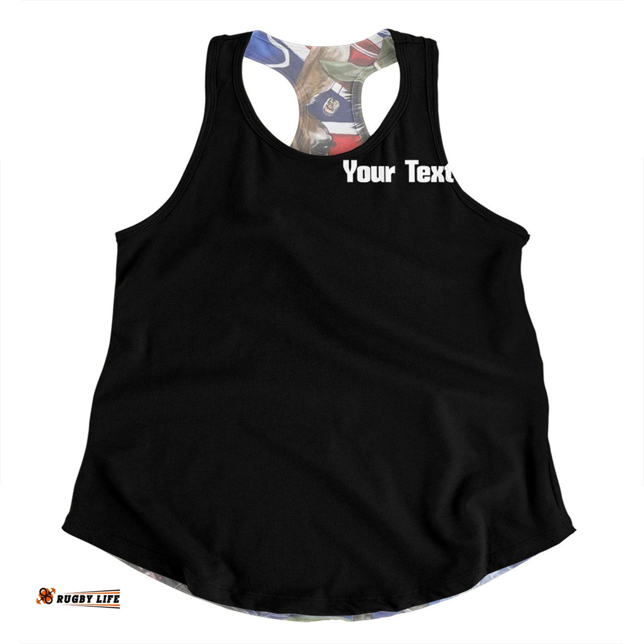 Amazing Aussie Australia Sport Darts Custom Dart Board And Australia Flag Patterns With Kangaroo Drinking Art Women Tank Top