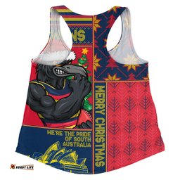 Amazing Aussie Adelaide Crows Merry Christmas Knit Style Festive Spirit Women Tank Top