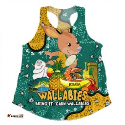 Amazing Aussie Australia Wallabies Custom Australian Big Things Women Tank Top