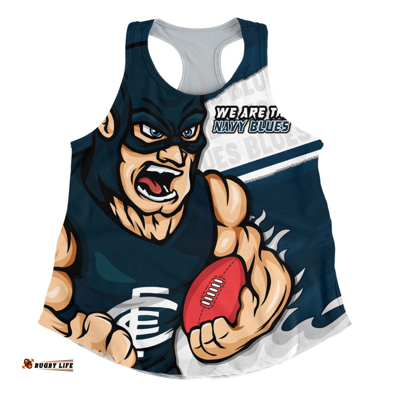 Amazing Aussie Carlton Defend The Pride Women Tank Top
