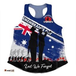 Amazing Aussie Australia Australian Heroes Remembrance Day Tribute Women Tank Top